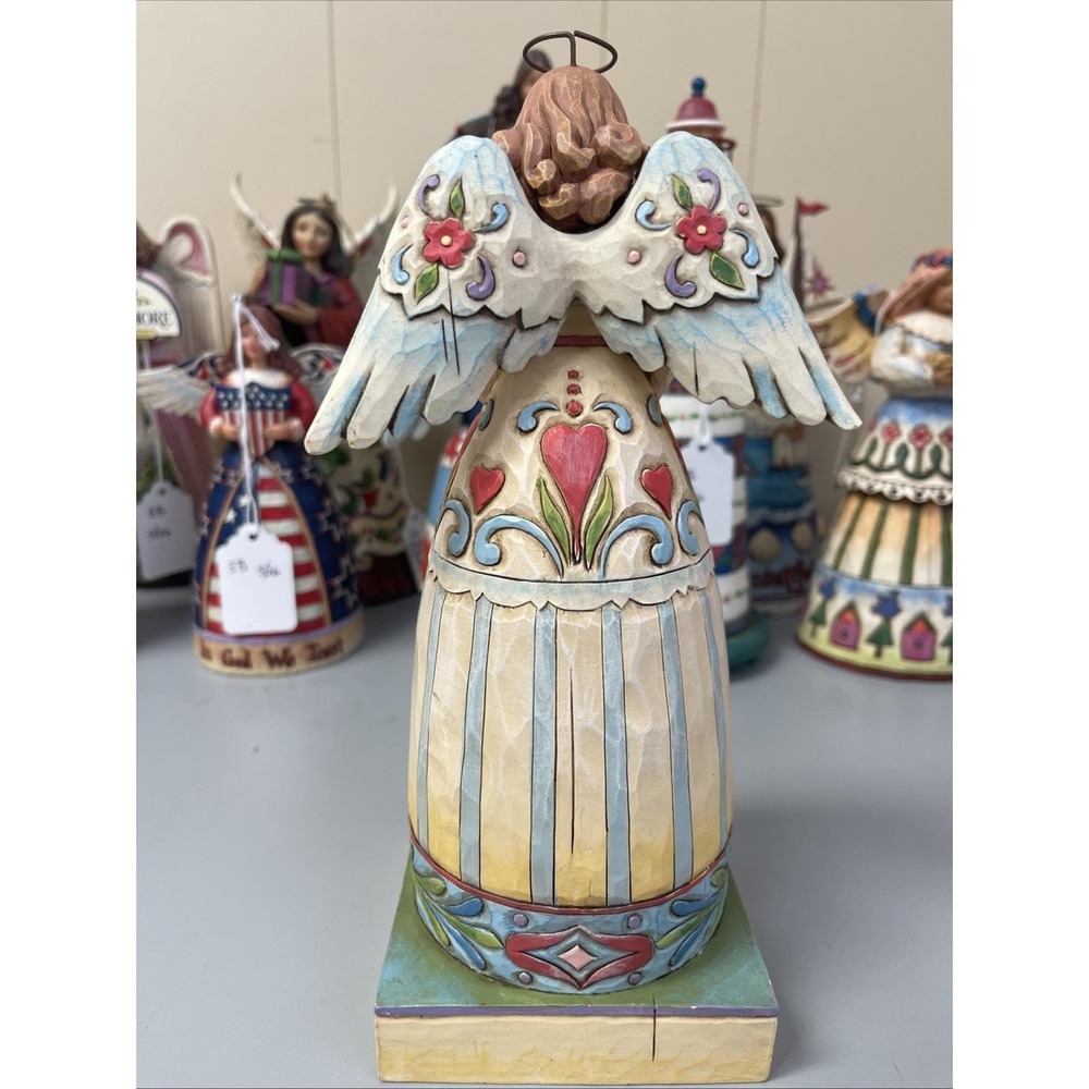 Jim Shore Angel Forever Friends 4009247 Friendship Heartwood Creek 9.5" 2007 - Picture 3 of 5